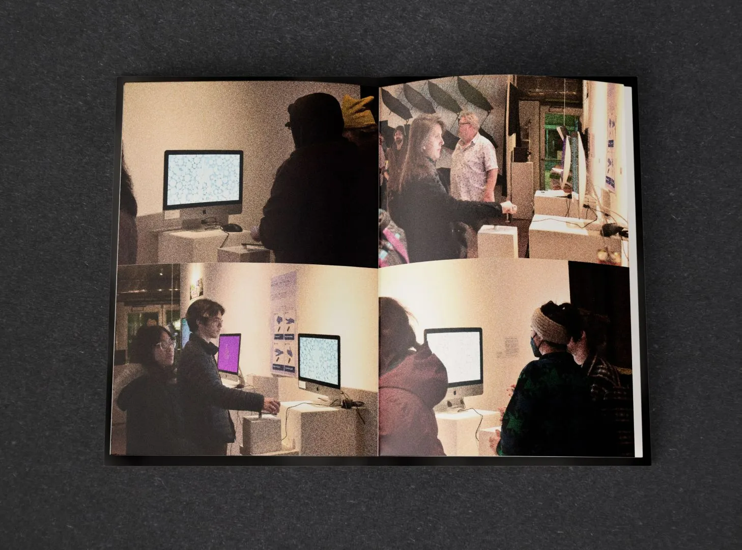 Dream Reality — Cross-spread layout